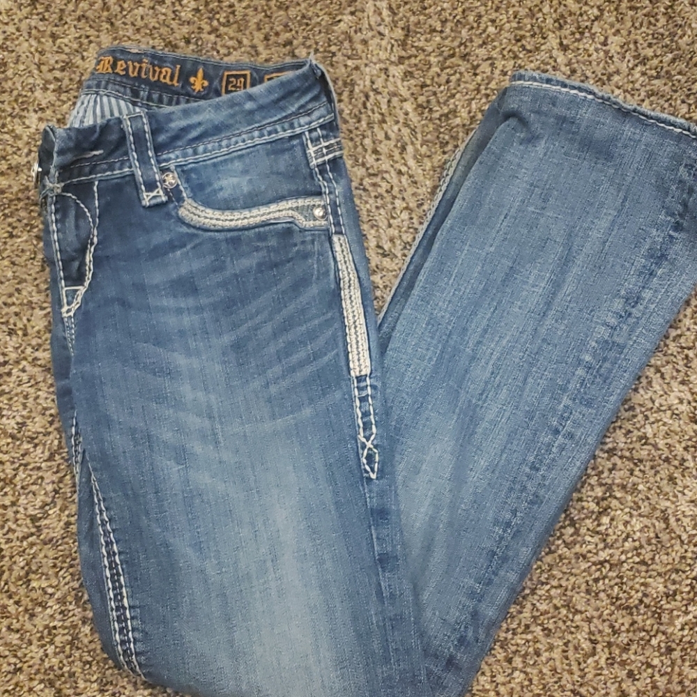 Rock revival jeans- jacklyn